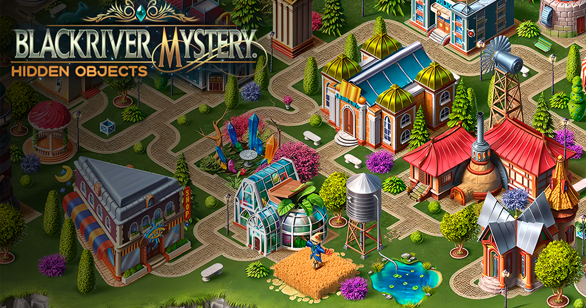 Blackriver Mystery. Hidden Objects Cover